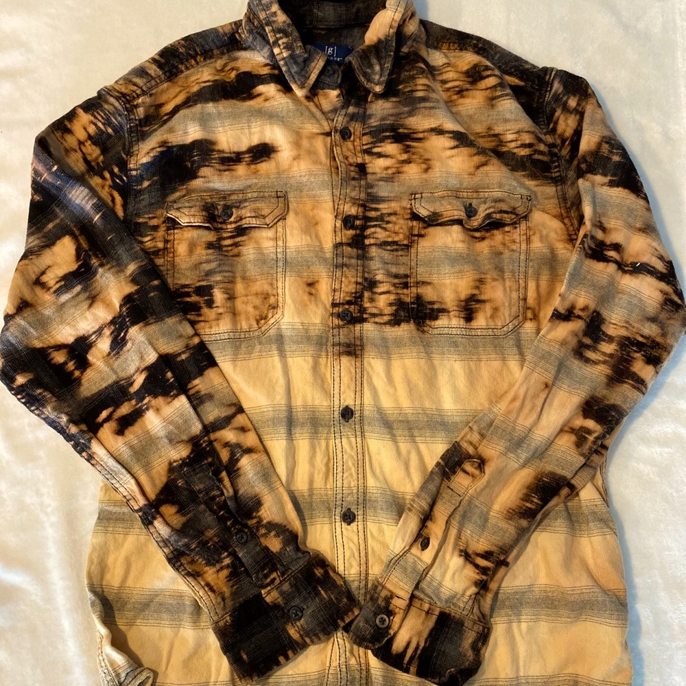Dyed flannel